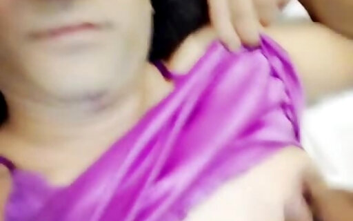 Radha nipples teasing with stranger...