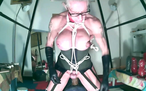 I tied my tit s and handle 2