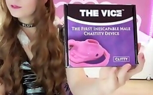 Sissy Joyce - The Vice complete chastity cage review and guide - ALL SIZES