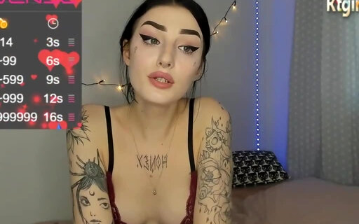 full tattoos german transgirl shows off sexy body