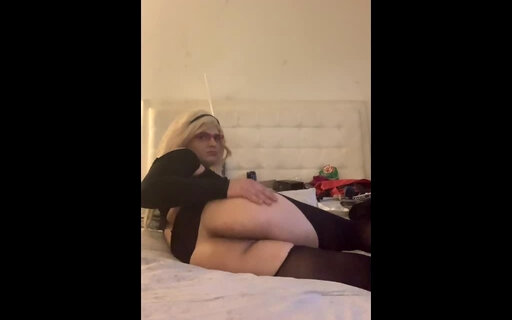 Sexy sissy crossdresser