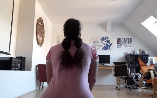 Amateur CD in pink sissy outfit looking for a daddy