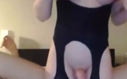 british tranny rides her boyfriends cock on web cam