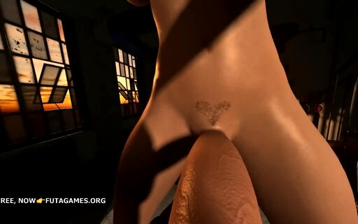 First person view, 3d futa game's letsplay