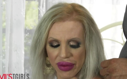 DEVILSTGIRLS Trans Slut Juliette Stray Only Wants To Be His Tight Fuck Doll